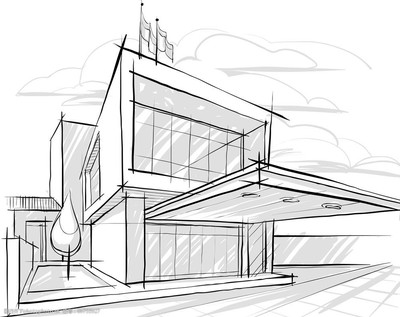 手繪建筑圖片在市政工程中的應(yīng)用與價(jià)值